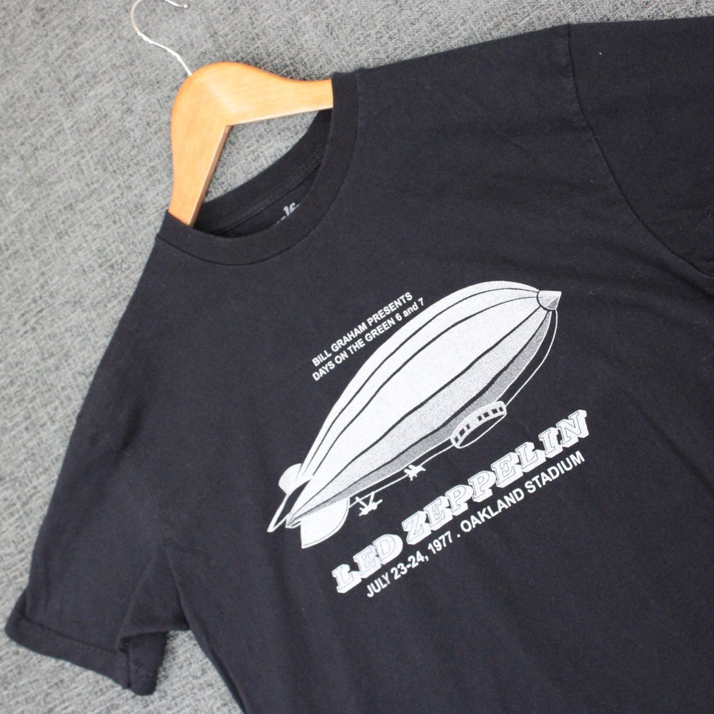 Led Zeppelin 1977 Oakland Stadium Days on the Green Tour Shirt